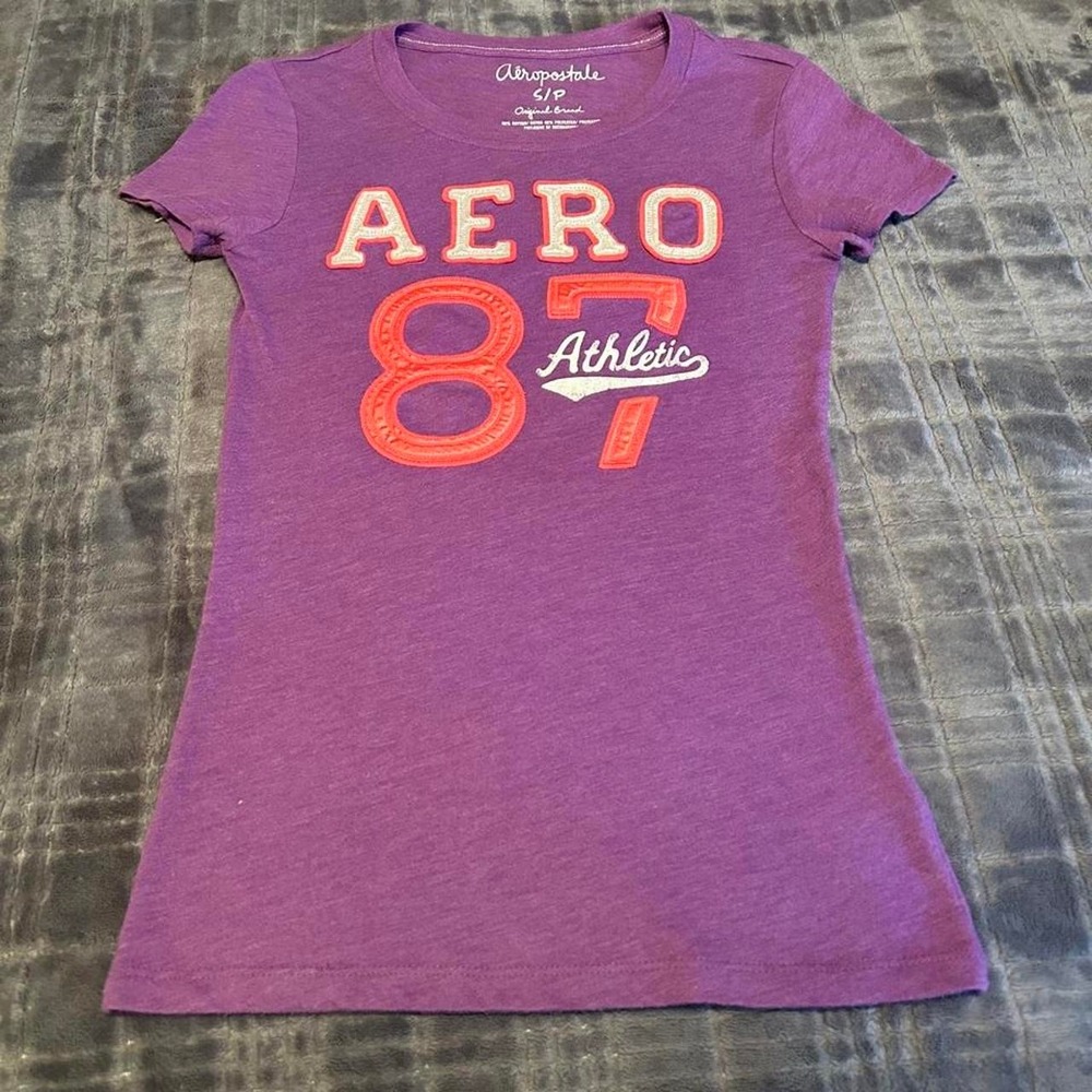 aeropostale purple tee